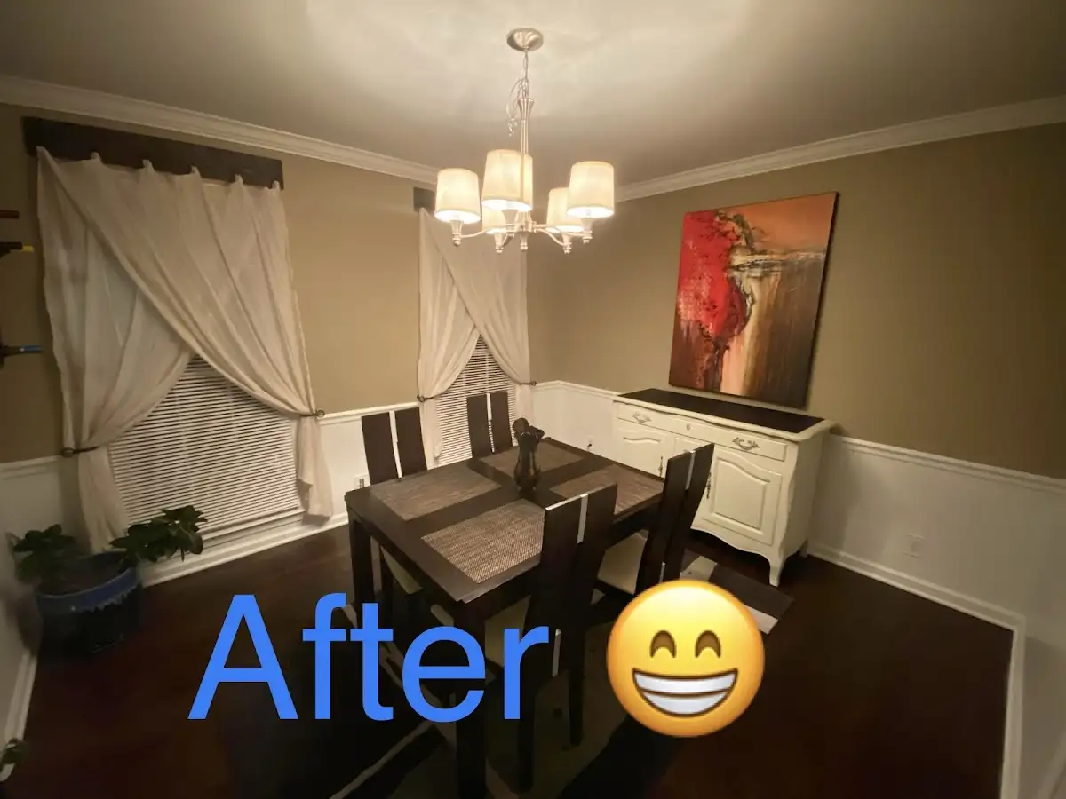 Professional dining room restoration after water damage in Crawfordville